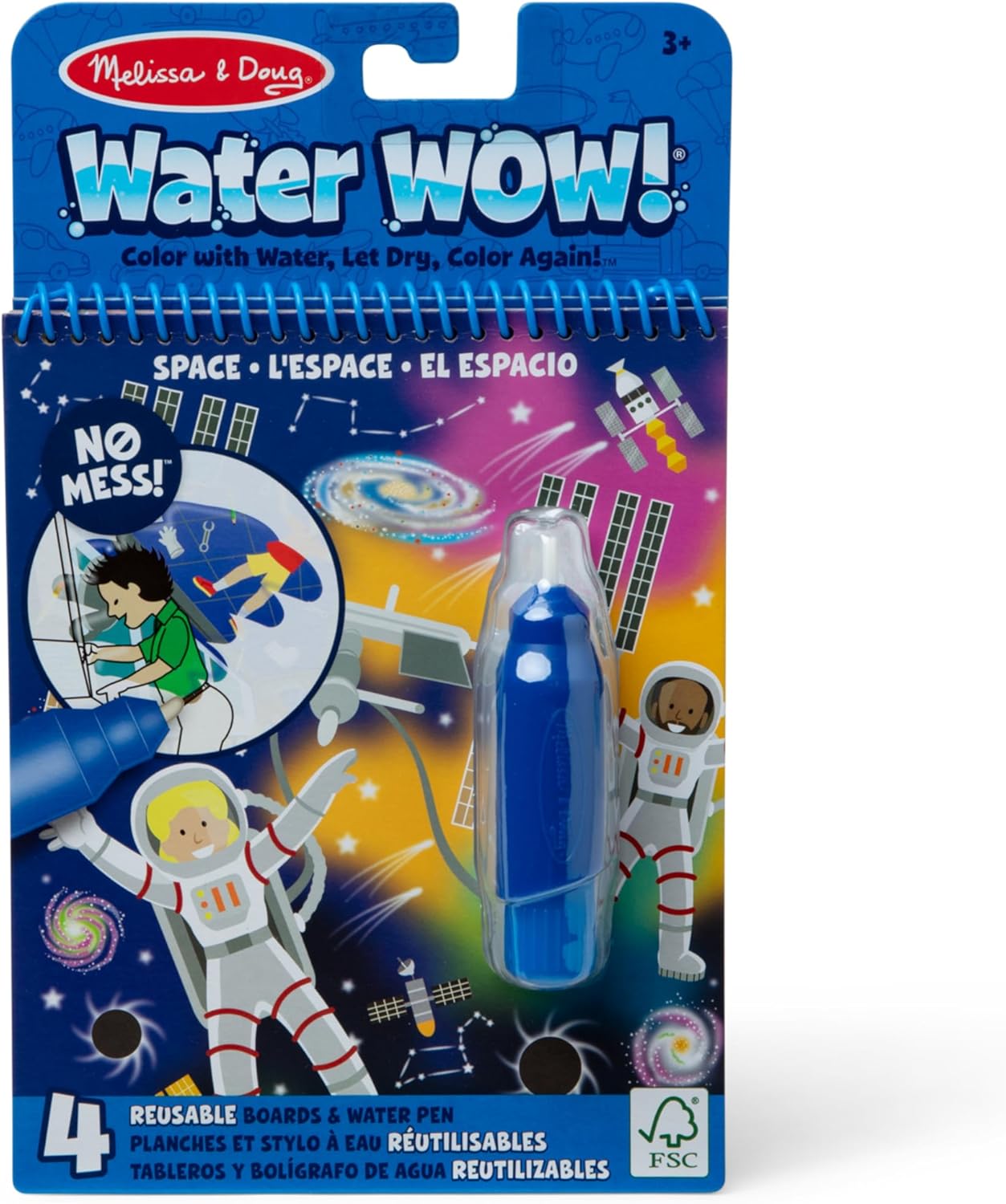 Melissa and Doug Water Wow - Space Water Reveal Pad - Premium for Kids in Qatar | Toysaro.com